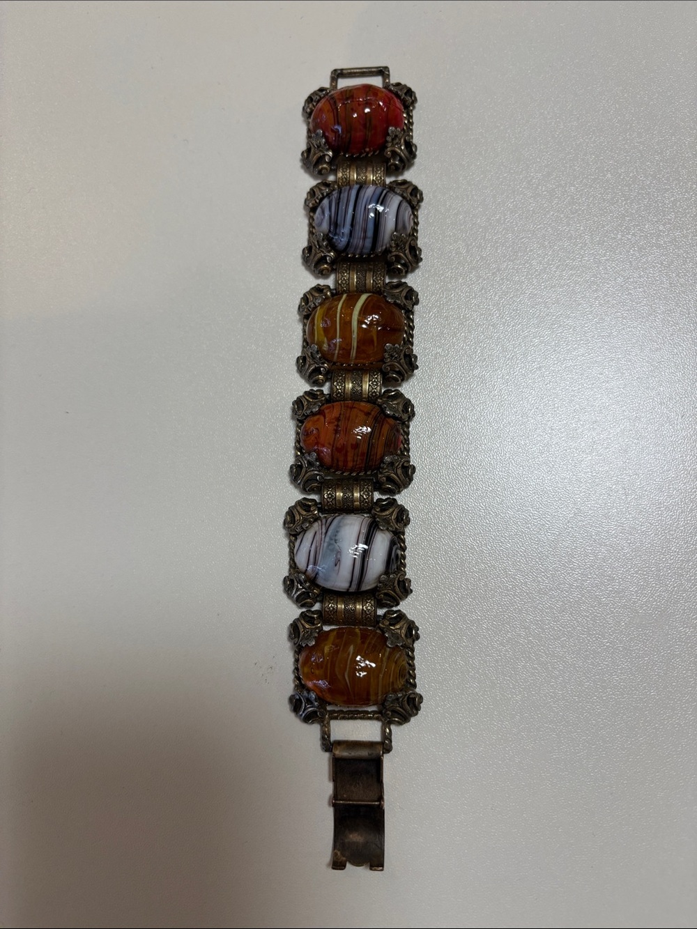 Vintage Venetian glass bracelet